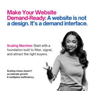 Predictable Revenue Systems for Founders - website design